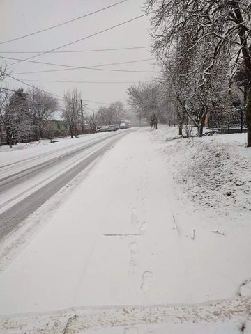 Reggelre ennyi hó hullott - Fotó: Kerényi Marcell