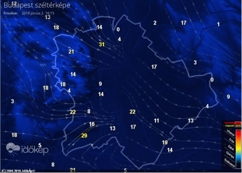 Konvergencia Budapest fölött