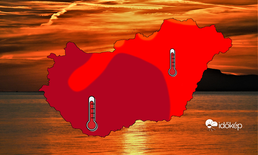 Pénteken lesz a legmelegebb a héten