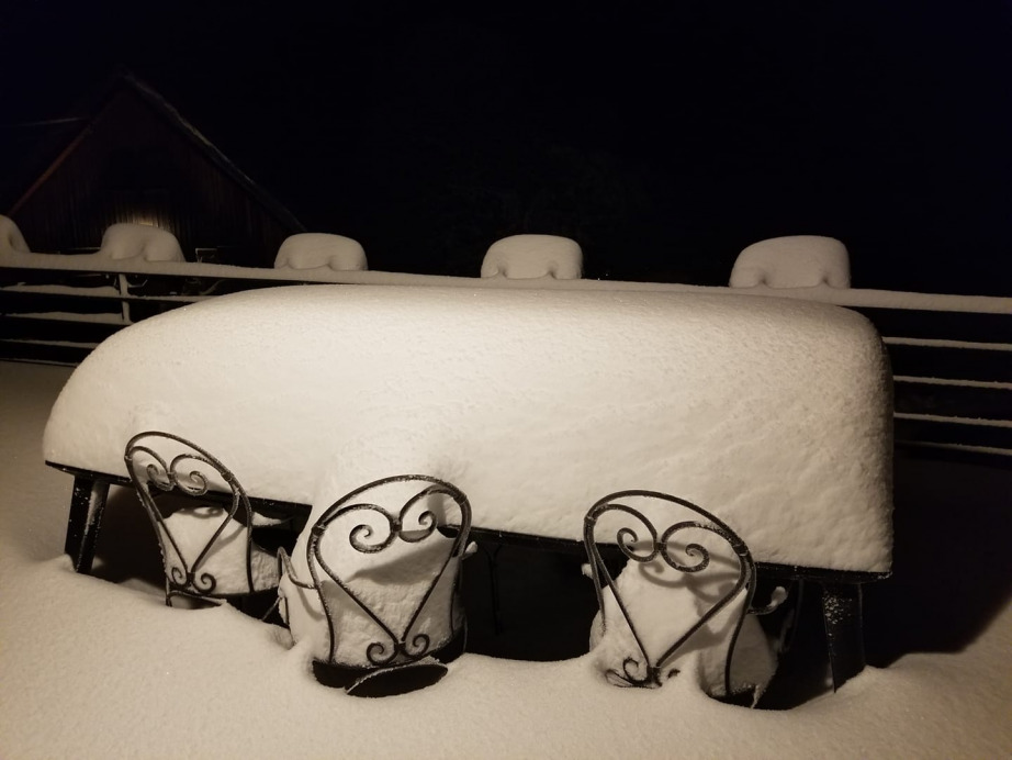 Jókora hómennyiség az Alpokban - Fotó: Facebook/Meteo-Alpes/Nathalie Jardon