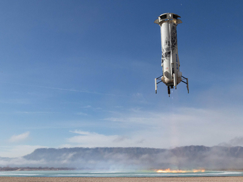 Ma indul első fizetős útjára a Blue Origin