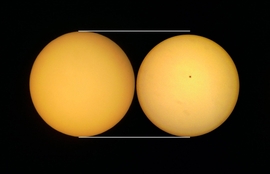 Napközel és naptávol - Forrás: APOD/NASA/Enrique L. Cervigon