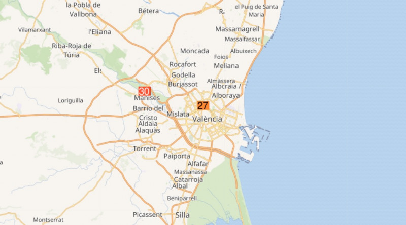 Rekordmeleg Valenciában