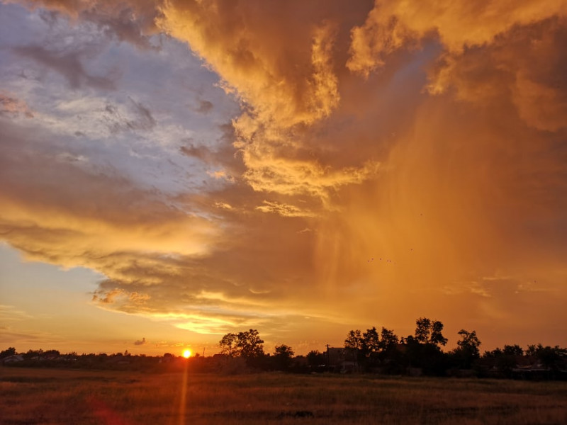 Alkonyati záporfény
