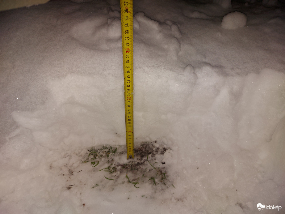 Januári Havazás Cegléden!