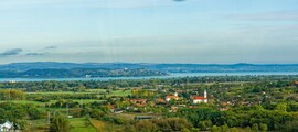 Látkép a Kőröshegyi völgyhídról