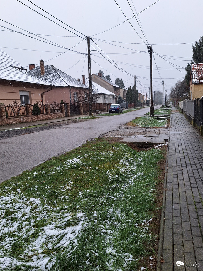 Attalára is ide ért a hó 