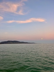 Telihold Badacsonyból