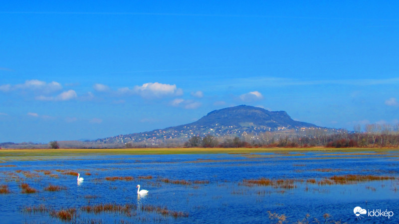 A Szent György-hegy és sok-sok elolvadt hó...