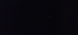 Az ISS és a Space Dragon Vác felett