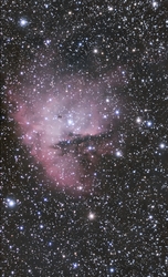 Pacman Köd (NGC 281W)
