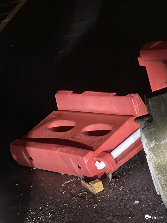 Csak feküdt az útszélen szomorúan (:(