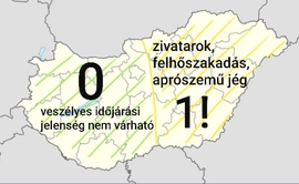 Zivataresélyek - 2023.05.24. 12:00-22:00