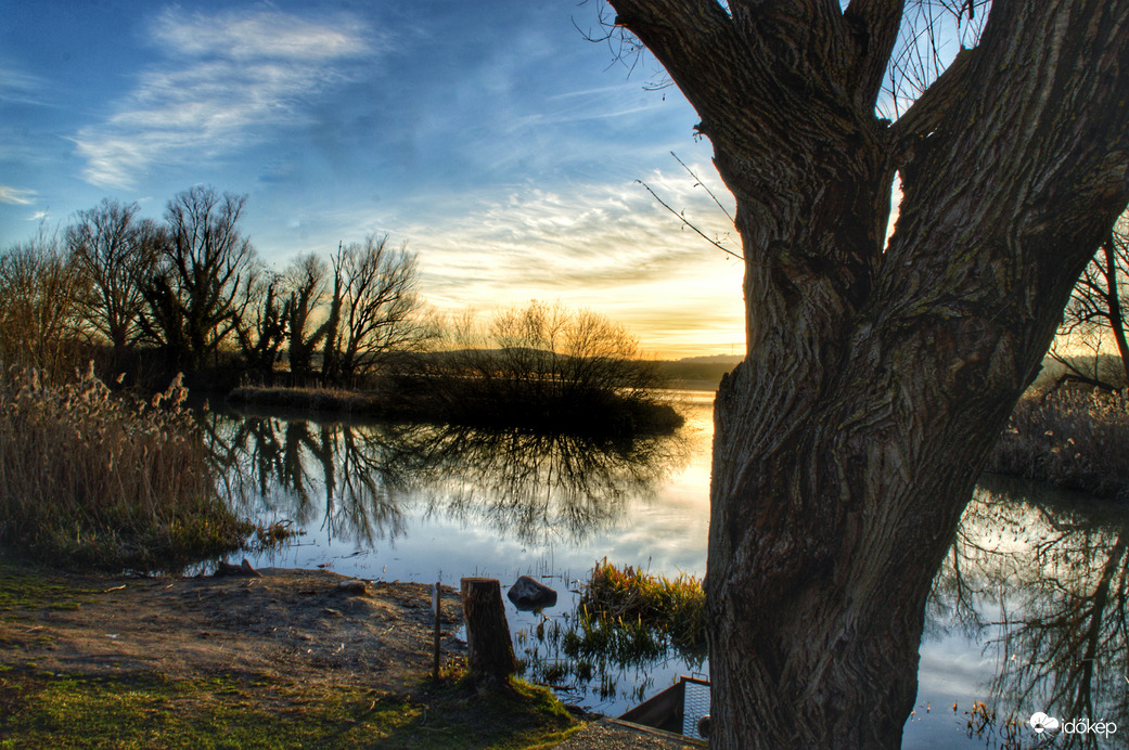 Kis-Balaton naplemente 