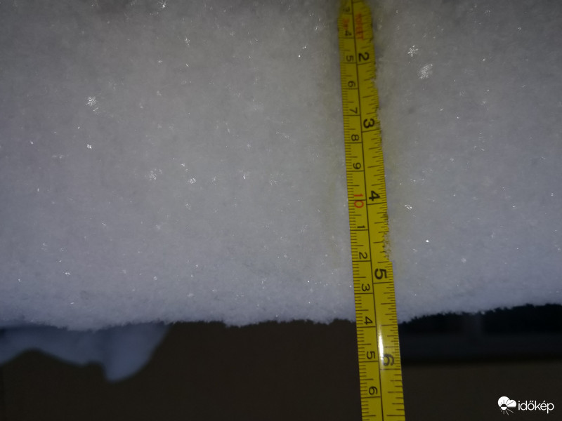 13cm a nap végére!