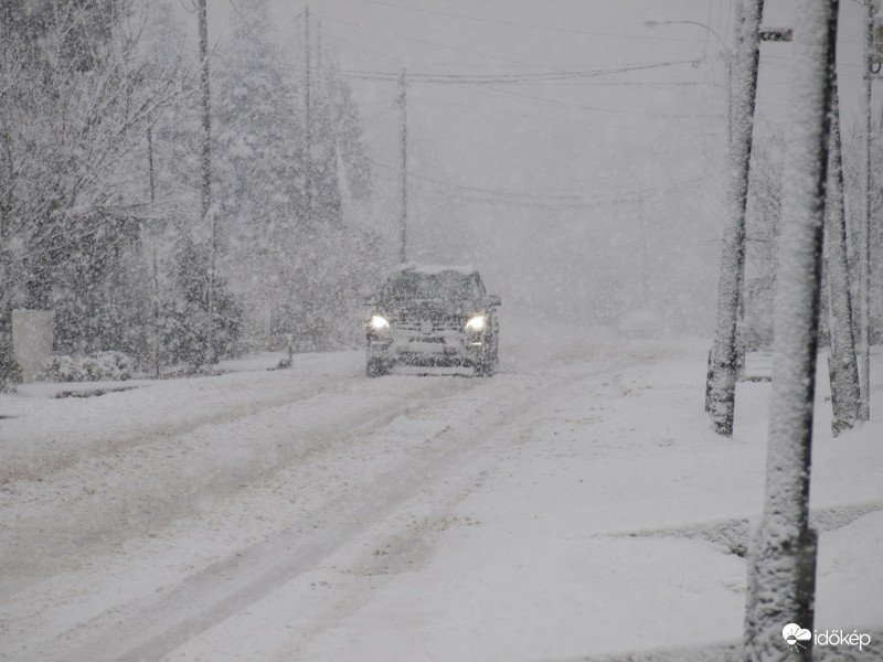 Intenzív havazás!