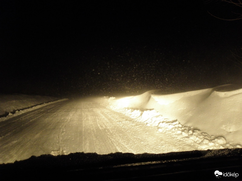 Zalaszabar-Orosztony-Kilimán útvonal egyenlőre még járható!