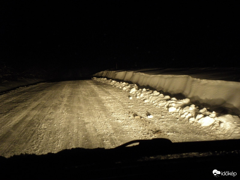 Zalaszabar-Orosztony-Kilimán útvonal egyenlőre még járható!