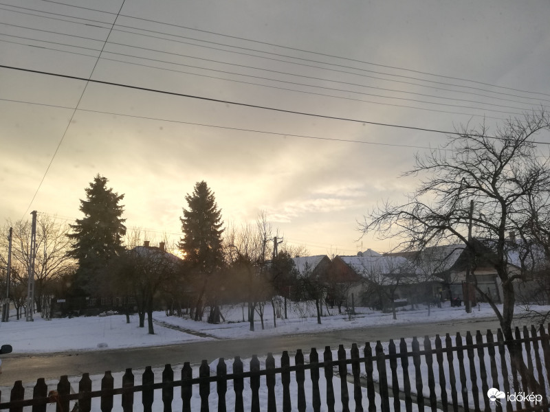 Naplemente Békésen. 