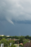 Tornádó Debrecen mellett