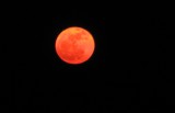 Mikóháza fölött a Hold 2012-03-08 18.30