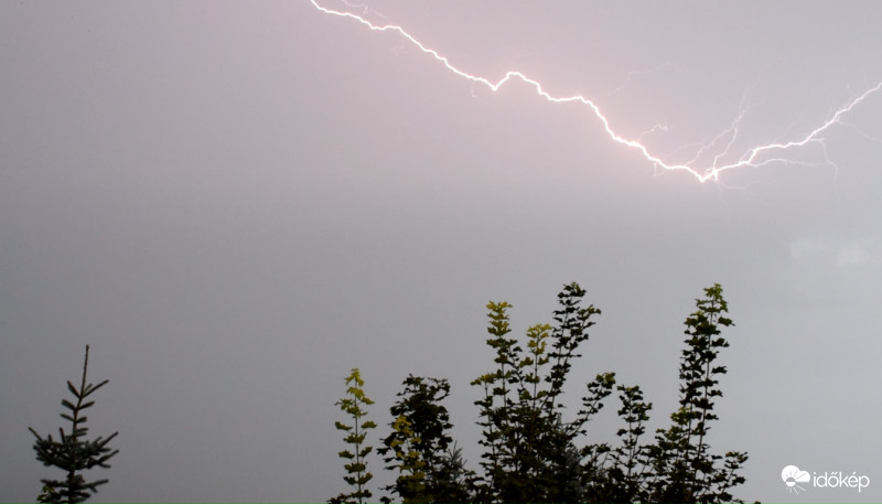 Tegnap Keszthelyen is megdörrent az ég