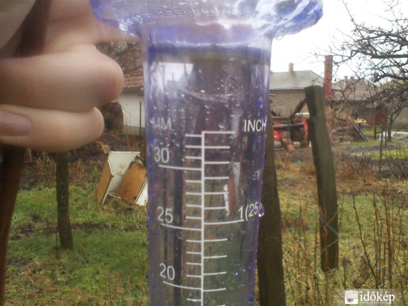 Kevesebb, mint 48 óra alatt tele a csapadékmérő, mediciklon adta a sok csapadékot.