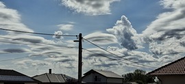 UFO felhők Ballószög felett