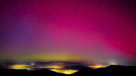 Sarkifény Dobogókőnél