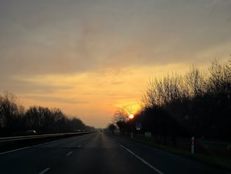 Végre gyönyörű napfelkelte az Alföldön