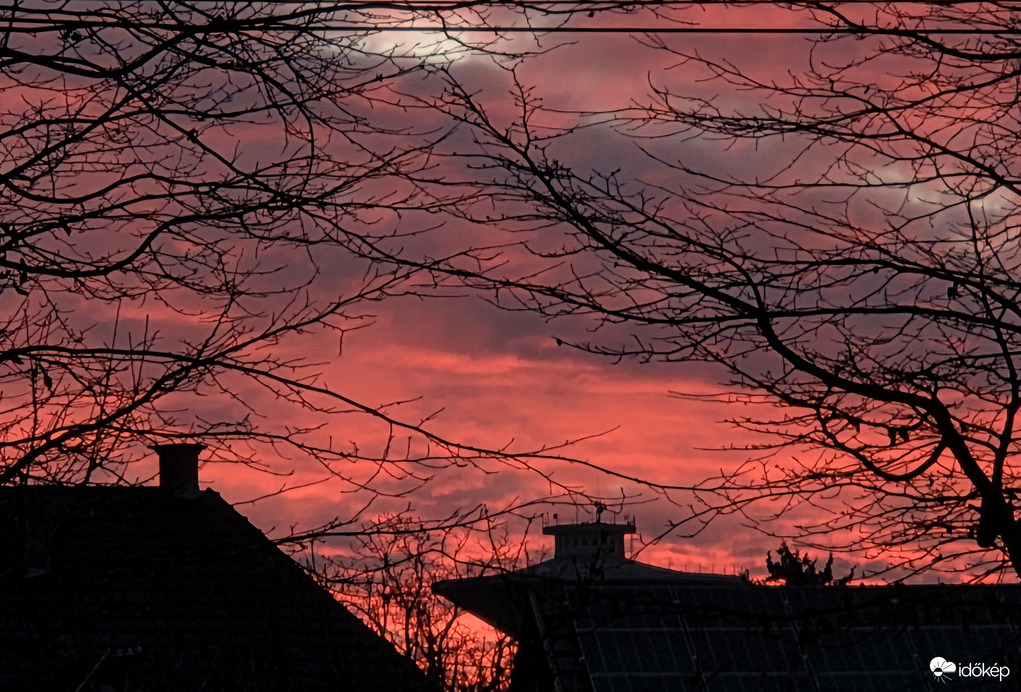 Karácsonyi égbolt és naplemente5