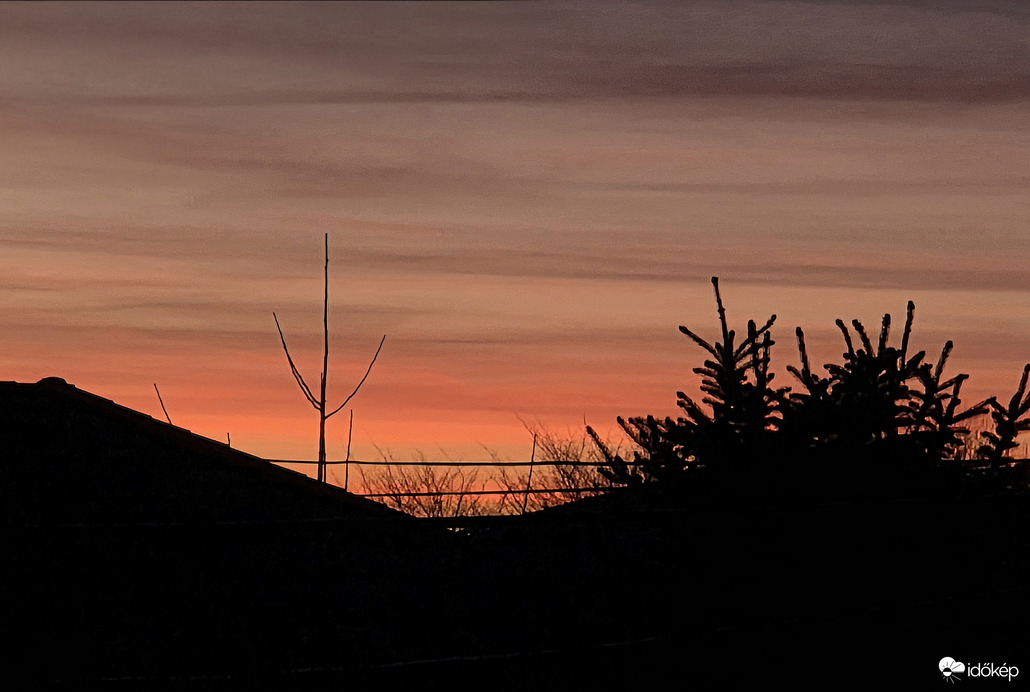 Tüzes naplemente Békéscsaba