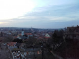 Alkonyati látkép Egerről