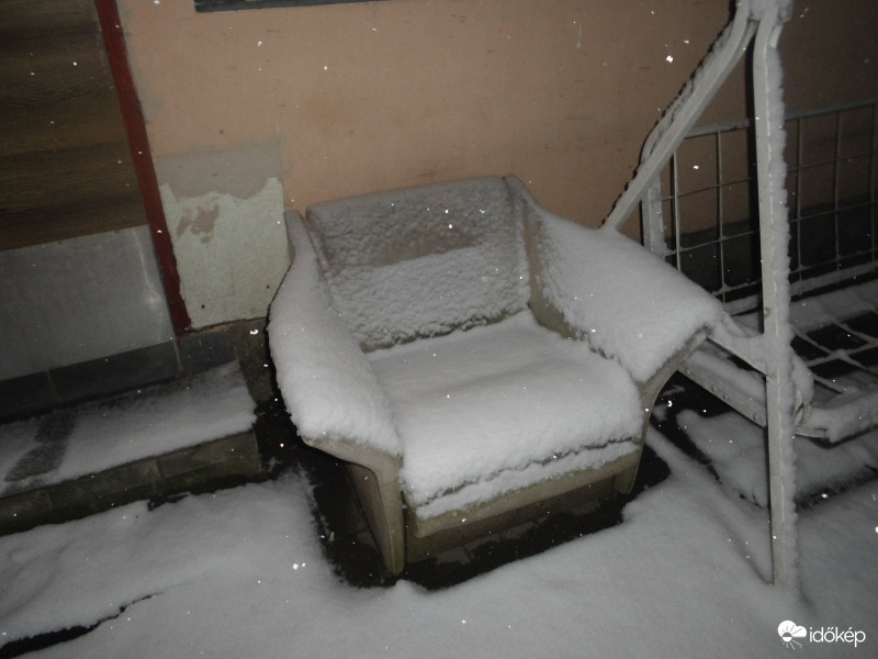 Kényelmes téli ülőhely