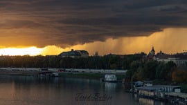 Szegedet épp elkerülő majdnem SC vihar