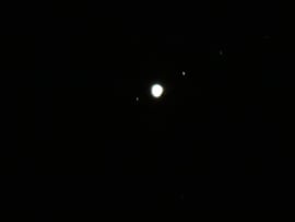 Jupiter és holdjai 2023.10.01. (Nikon Coolpix P600)