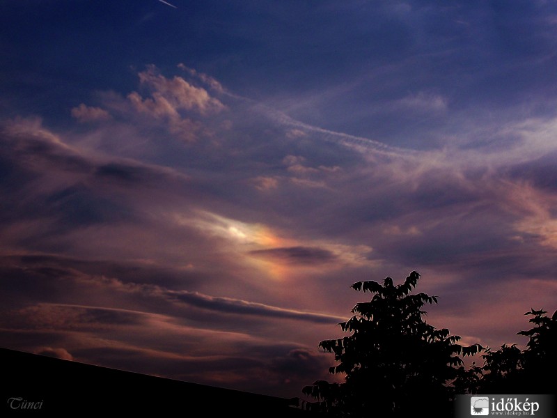 Tegnap napnyugtakor, kicsi balos :)