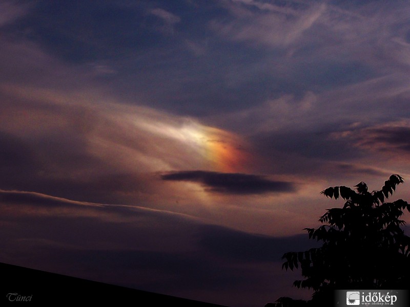 Tegnap napnyugtakor, kicsi balos :)