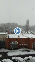 Újbudán alig félóra alatt tél lett