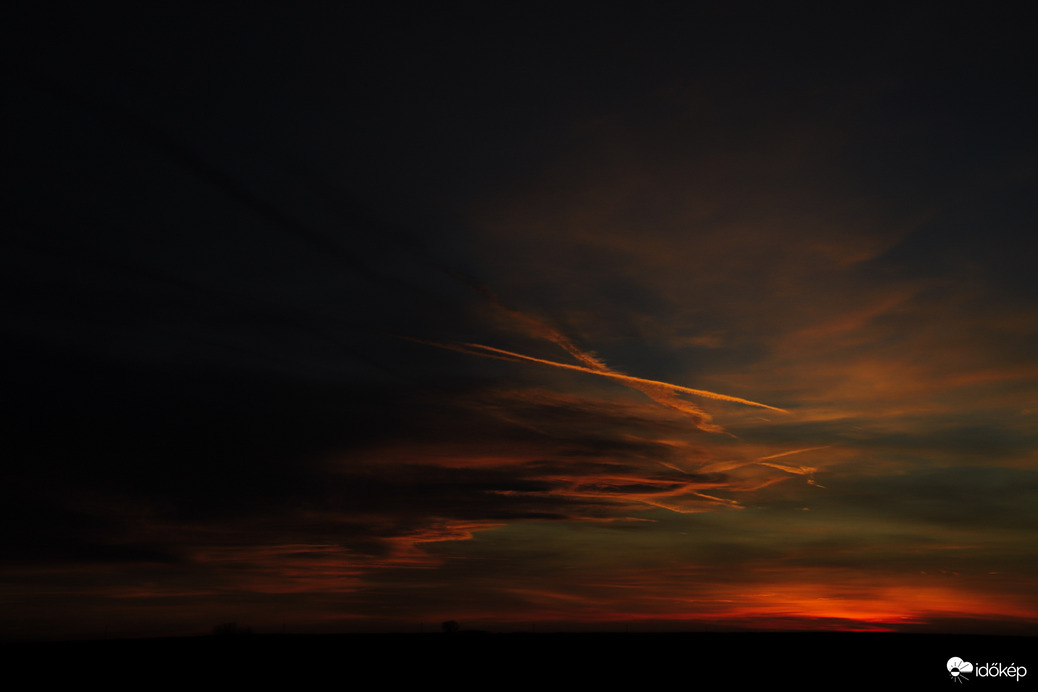 Csodás Naplemente kis falunkban 