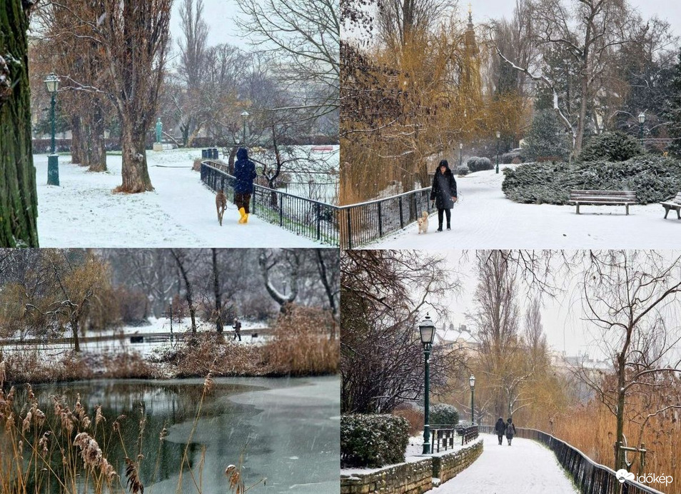 Séta a hóeseésben