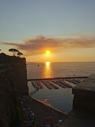 Kilátás a Sorrentoi Villa Fondi -ból