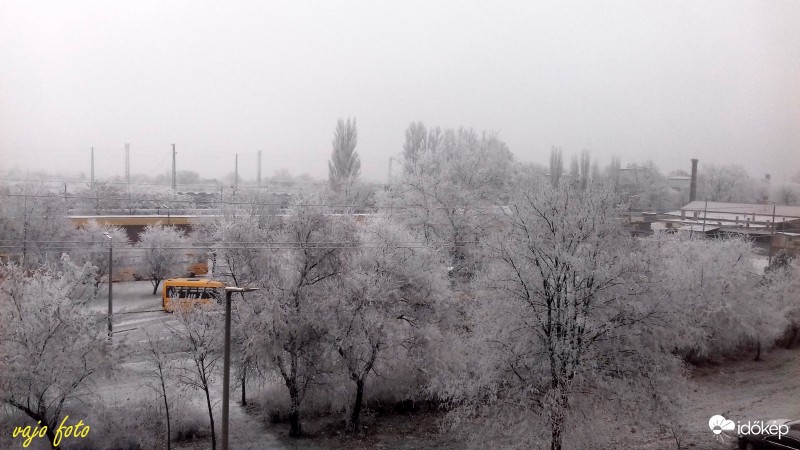 2016.12.06. Cegléd zúzmarás táj