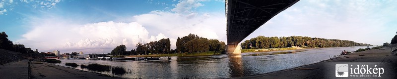 Tisza part Panoráma. 