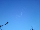 Meteor-füstcsóva Miskolc felett