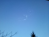 Meteor-füstcsóva Miskolc felett 2