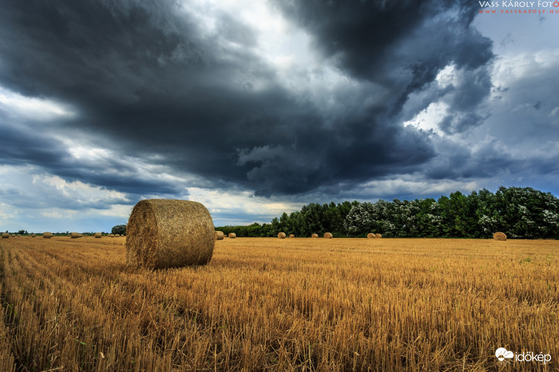 Zivatar az Alföldön