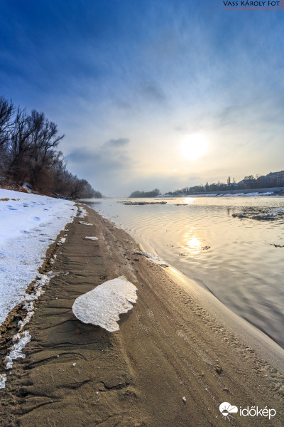 Jégvilág a Tiszán