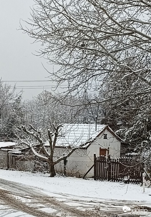 Megmaradt a hó!!