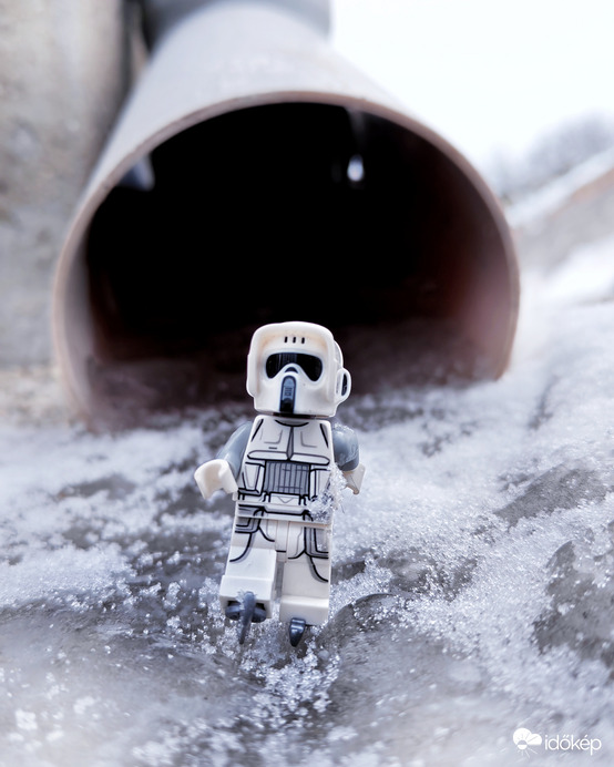 Az ereszcsatornák csúszósak